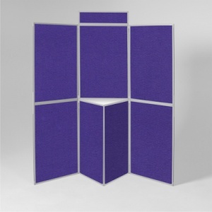 BusyFold Light - 7 Panel Folding Display System